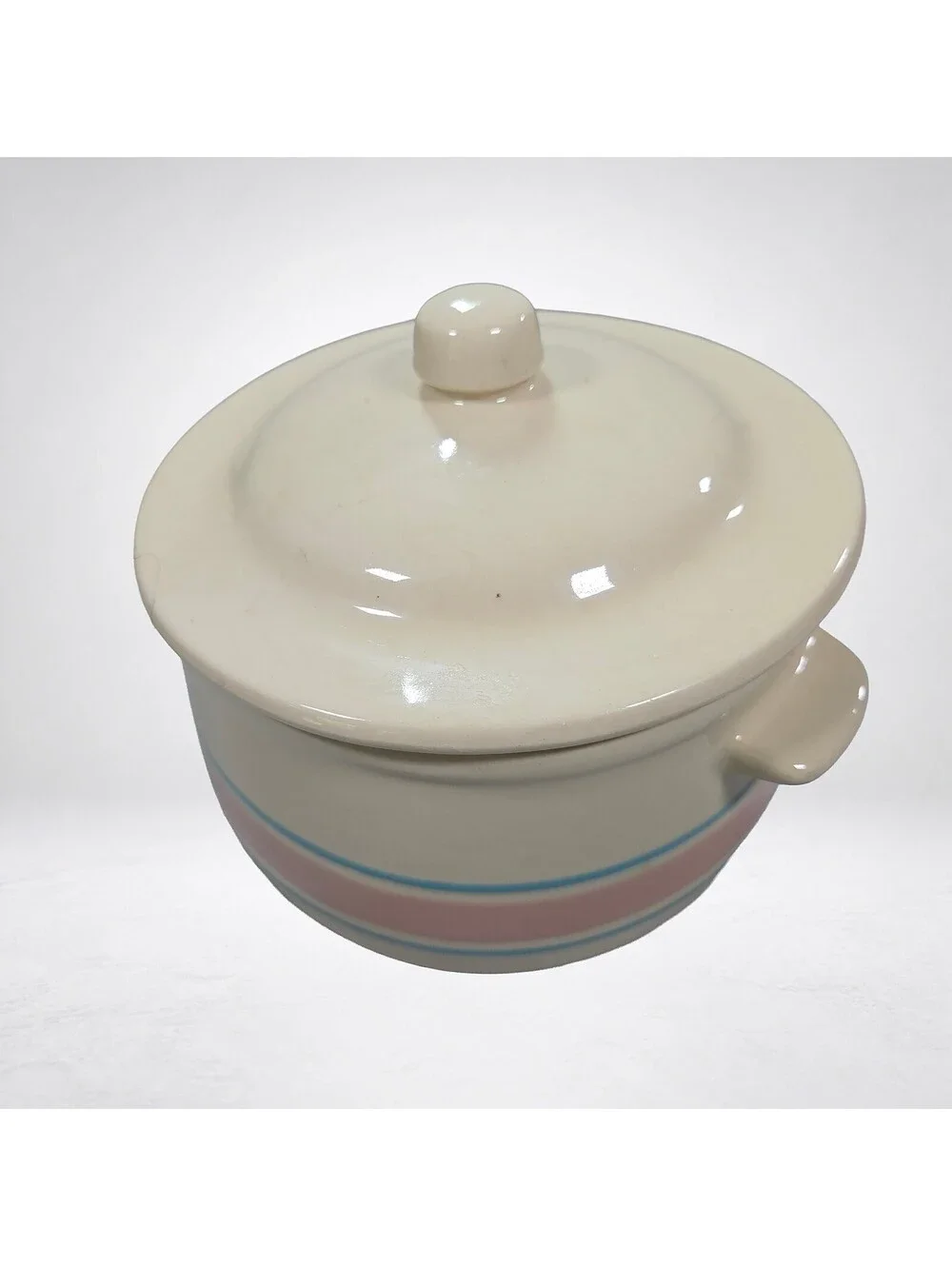 Vintage McCoy Pottery Bean Pot Cookie Jar #120 USA